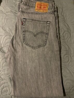 Levi's Men's Light Gray Denim 514 32 x 32